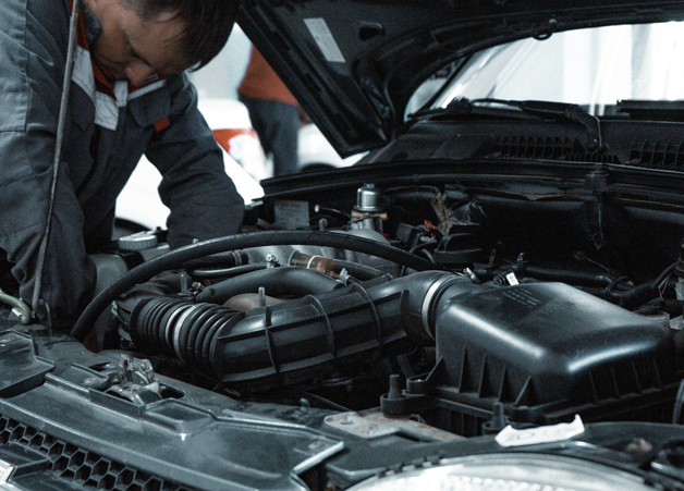 Image of Car Repair in progress.
