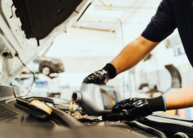Image of a Car being serviced